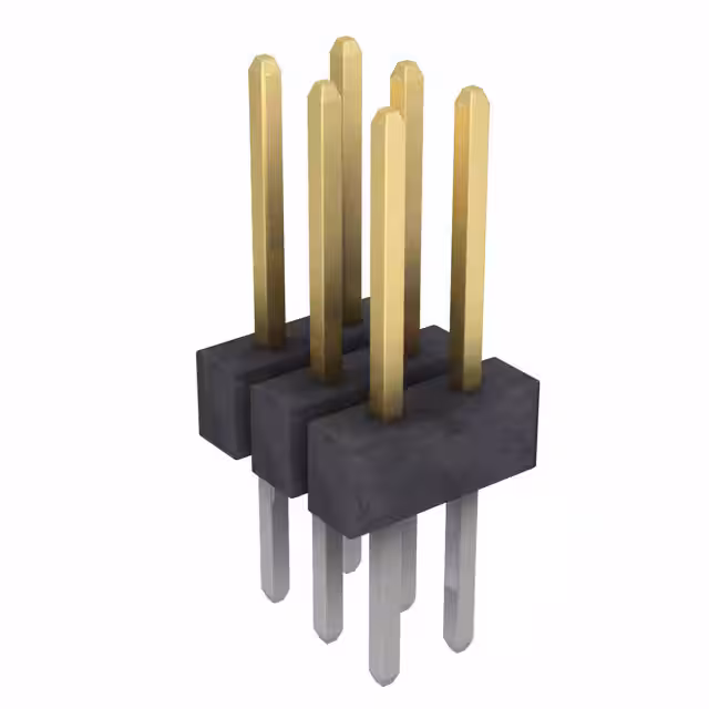 PZC03DFBN Sullins Connector Solutions  Headers Male Pins
